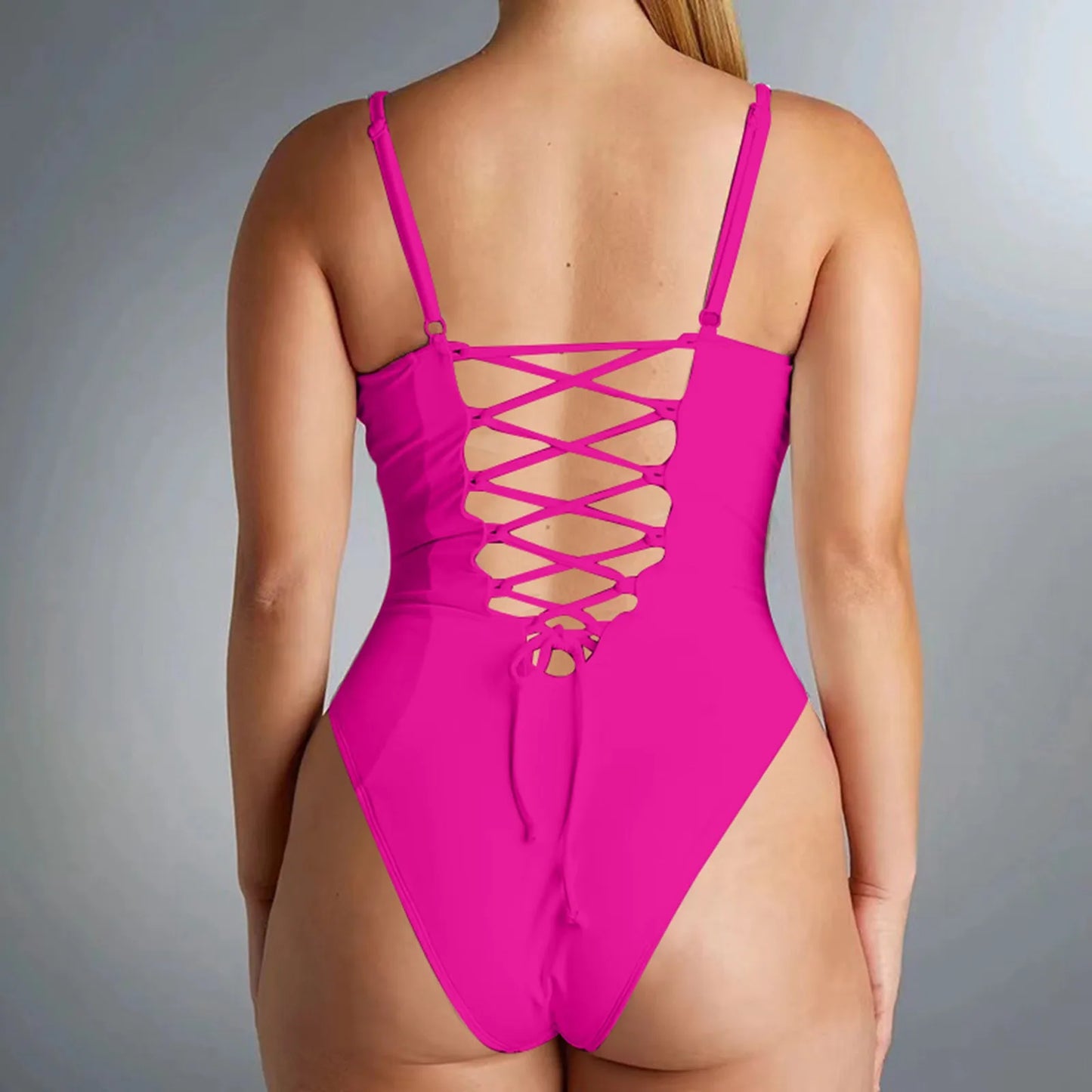 WOMEN'S SEXY BACKLESS ONE-PIECE SWIMSUIT